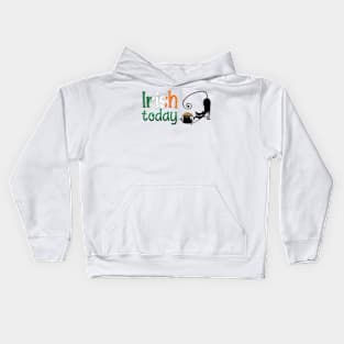 Irish today Kids Hoodie